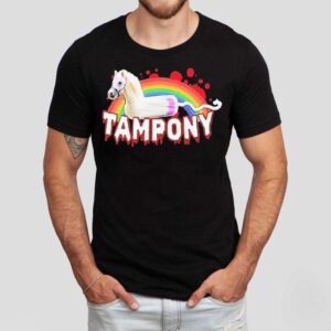 Tampony Horse Rainbow Tshirt