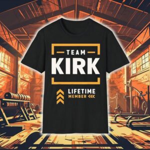 Team Kirk Lifetime Member Tshirt