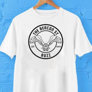 The Beacon St Buzz Est 2022 Logo Shirt