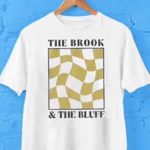The Brook The Bluff Wavy Yellow Checkered Shirt