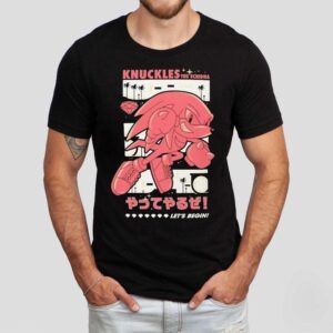 The Hedgehog Knuckles The Echidna Let’s Begin Shirt