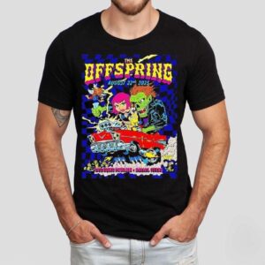 The Offspring Concert Dos Equis Pavilion, Dallas, Texas Tour Aug 22, 2025 Tour Shirt The Offspring Concert Dos Equis Pavilion, Dallas, Texas Tour Aug 22, 2025 Tour Shirt