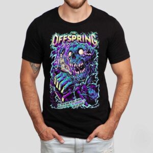 The Offspring The Woodlands, Tx 08 23 2025 Tour Shirt