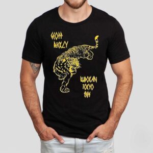 Tiger Geoff Akkly Budokan Tokyo 1984 Shirt