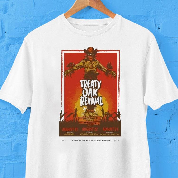 Treaty Oak Revival Concert New Braunfels, Tx 2025 Shirt Treaty Oak Revival Concert New Braunfels, Tx 2025 Shirt