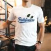 Two Hand Grenades Pathfinders Style Los Angeles Dodgers Logo Parody Shirt