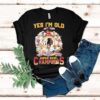 Washington Commanders Redskins Yes I’m Old But I Saw Super Bowl Champions Signatures Shirt