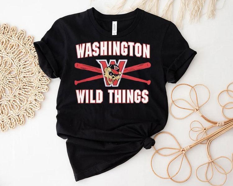 Washington Wild Thing Logo Shirt Washington Wild Thing Logo Shirt