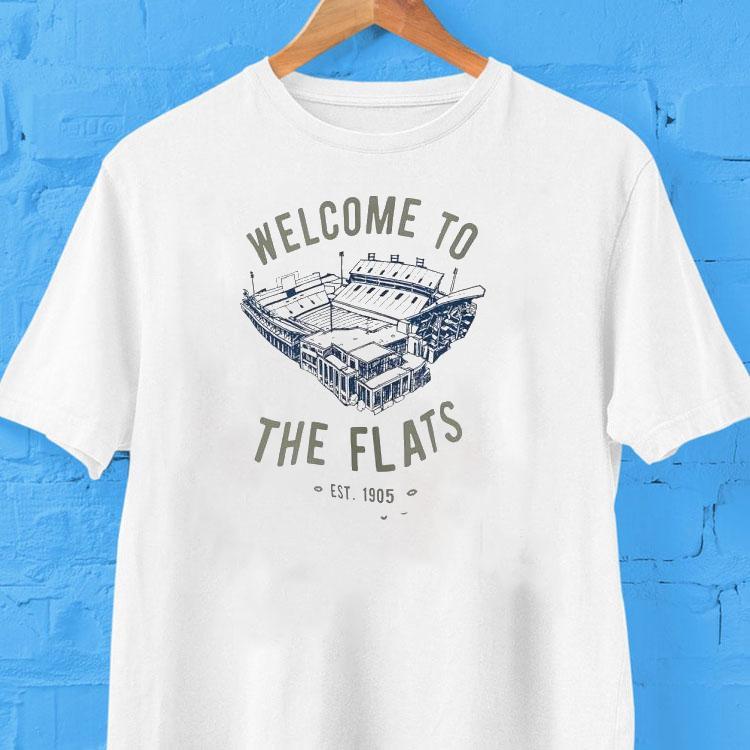 Welcome To The Flats Est 1905 Georgia Tech Football Shirt Welcome To The Flats Est 1905 Georgia Tech Football Shirt