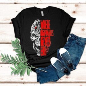 Where Nightmares Never End Knott’s Scary Farm Spider Skull Shirt