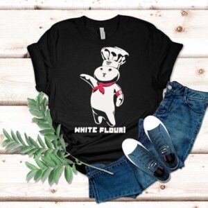 White Flour Pillsbury Doughboy Shirt White Flour Pillsbury Doughboy Shirt