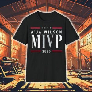 A’ja Wilson Iv Mvp Las Vegas Aces 2025 Shirt