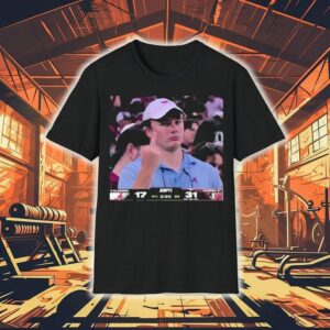 Angry Alabama Crimson Tide Fan Middle Finger Shirt