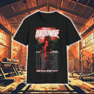 Aurorawave Monument Album Release Tour 2025 Dates Shirt