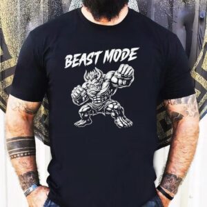 Beast Mode Muscled Bull Tshirt
