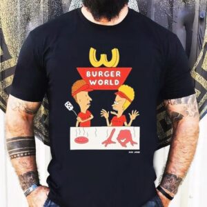 Beavis And Butt Head Burger World Cartoon Shirt