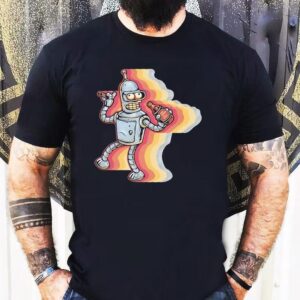 Bender From Futurama Sick Of Non Robots Shirt 1 Bender From Futurama Sick Of Non Robots Tshirt