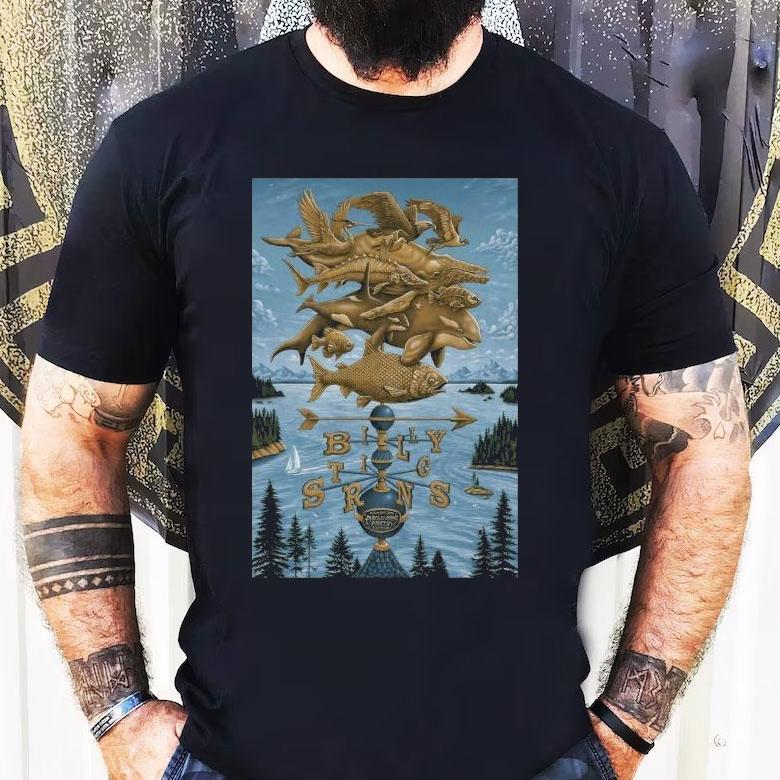 Billy Strings Aug 22 2025 Angel Of The Winds Arena In Everett Wa Shirt Billy Strings Aug 22 2025 Angel Of The Winds Arena In Everett Wa Shirt