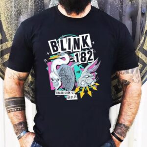 Blink 182 Charleston South Carolina Venue At Credit One Stadium Missionary Impossible Tour On September 1 2025 Shirt