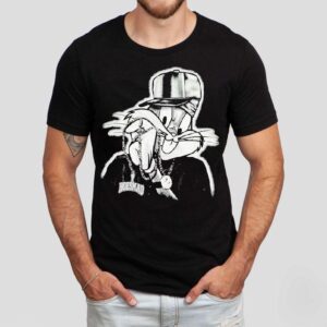 Bugs Bunny Hoesmad Rhinestone Looney Tunes Shirt