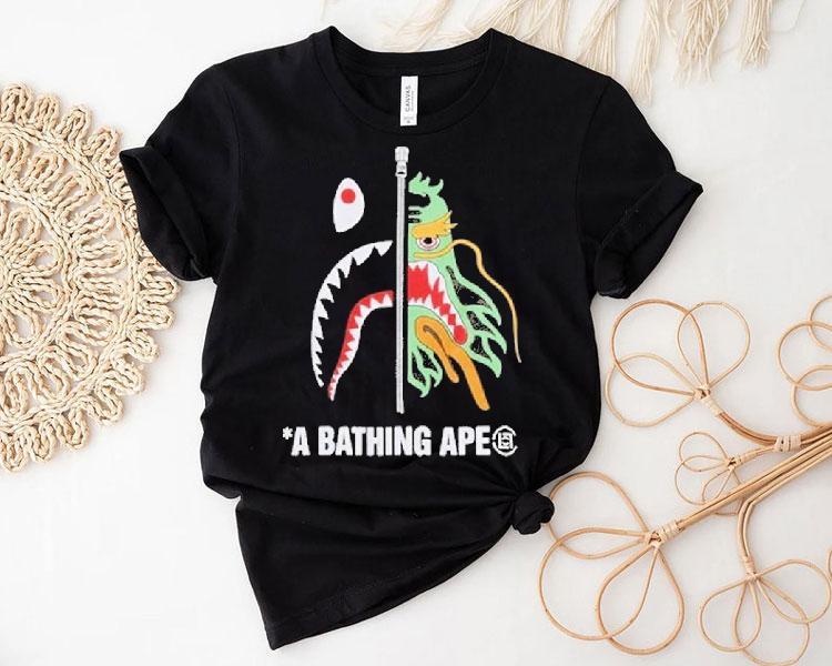 Camo Shark A Bathing Ape Shirt Camo Shark A Bathing Ape Shirt