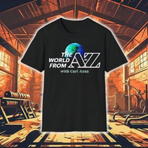 Carl Azuz The World From To Az Logo Shirt