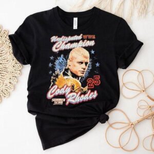 Cody Rhodes Summerslam Undisputed Wwe Champion 2025 Shirt