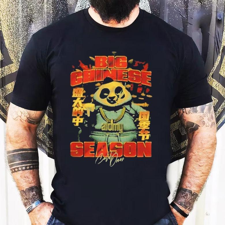 Cold Ones Big Chinese Season Panda Cigarettes Shirt Cold Ones Big Chinese Season Panda Cigarettes Shirt