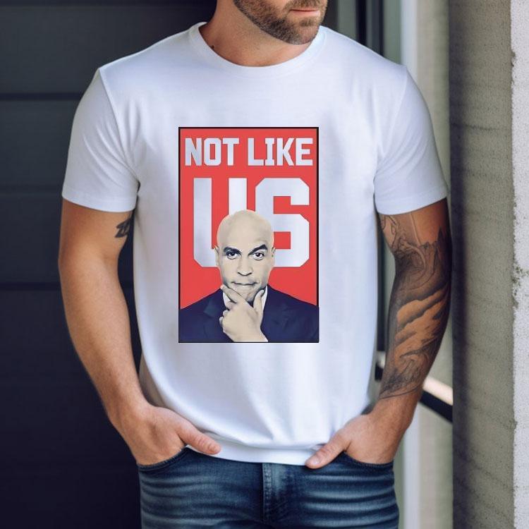 Cory Booker Not Like Us Shirt Cory Booker Not Like Us Shirt