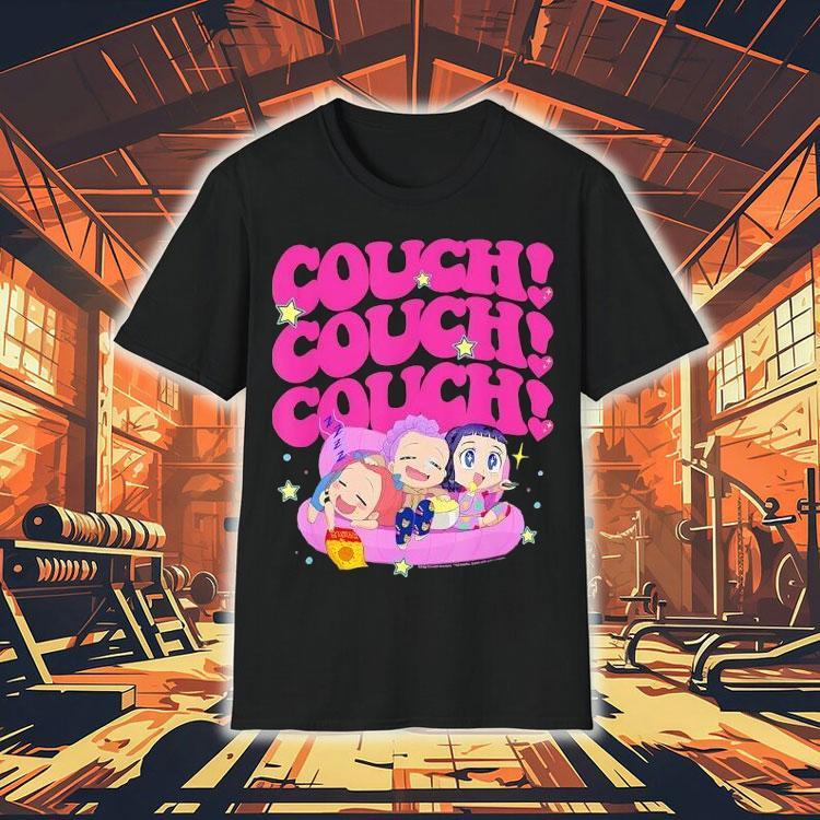 Couch Couch Couch Anime Characters Shirt Couch Couch Couch Anime Characters Shirt