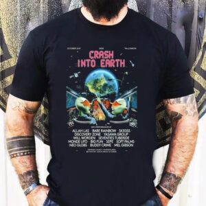 Crash Into Earth October 31, 2025 Halloween Shirt