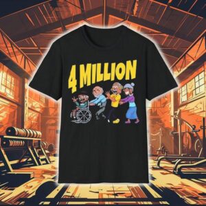 D’aydrian Harding 4 Million Subscribers Wheelchair Shirt