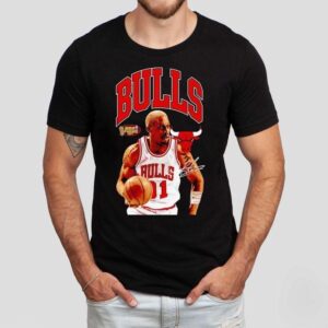 Dennis Rodman Chicago Bulls Basketball Signature Shirt