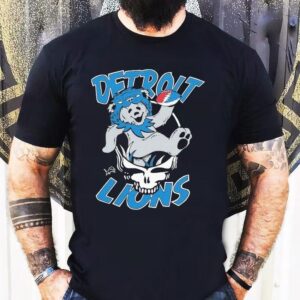 Detroit Lions Nfl X Grateful Dead Bear Shirt