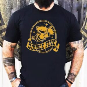 Double Fine Golden Two-headed Baby Shirt