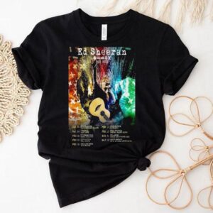 Ed Sheeran European Tour 2025 Shirt
