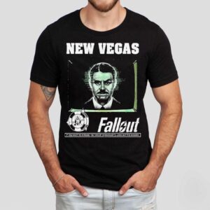 Fallout New Vegas Mr House If You Want To Witness The Fate Of Democracy Look Out The Window Shirt