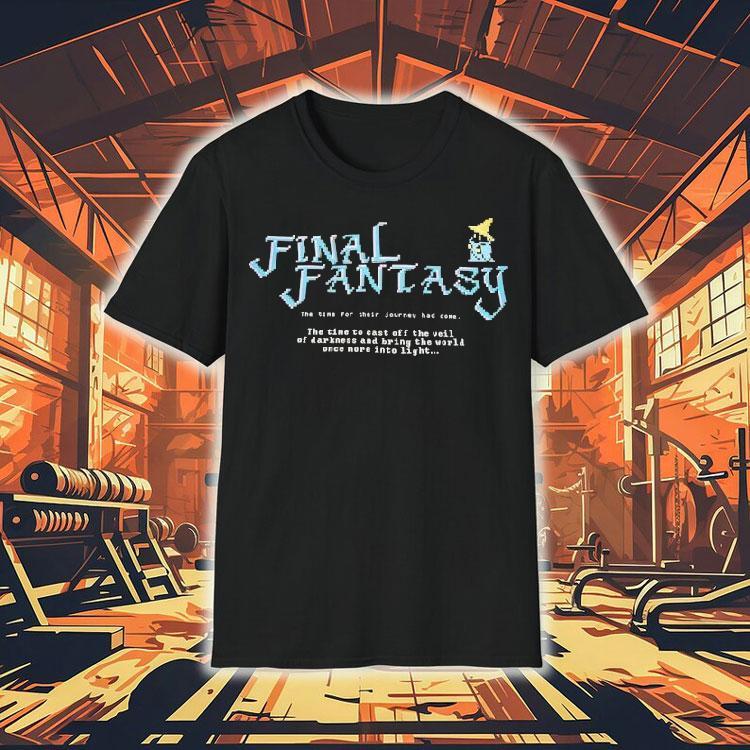 Final Fantasy The Time For Their Journey Had Come Shirt Final Fantasy The Time For Their Journey Had Come Shirt