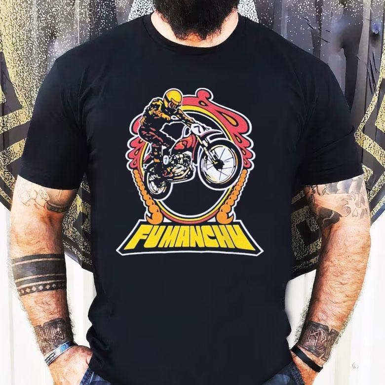 Fu Manchu Bultaco Biker Shirt Fu Manchu Bultaco Biker Shirt