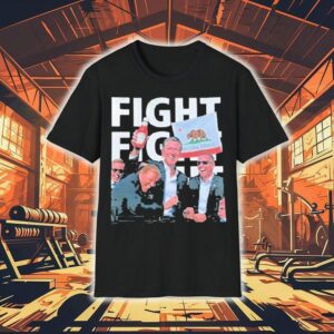 Gavin Newsom Fight Fight Fight California Republic Shirt
