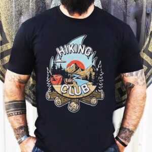 Hike Camp Climb Hiking Club Camping Shirt