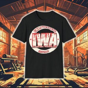 Iwa Mid-south Hardcore Wrestling Est 1996 Shirt