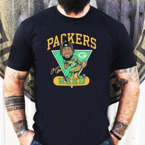 Jayden Reed Green Bay Packers Football Signature Cartoon Shirt