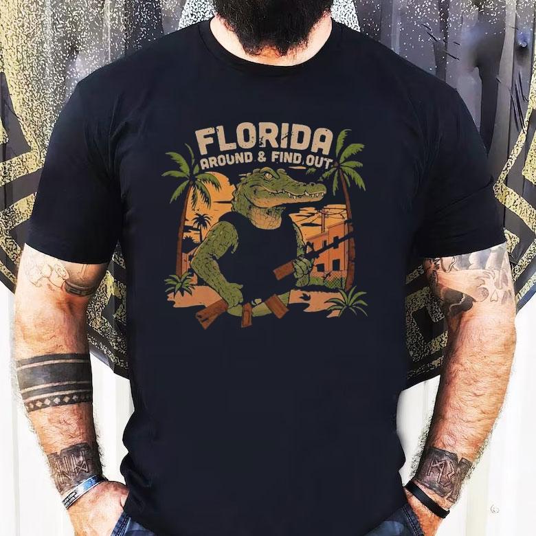Jd Delay Florida Around And Find Out Gator Shirt Jd Delay Florida Around And Find Out Gator Shirt