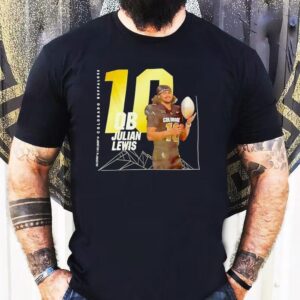 Julian Lewis 10 Qb Colorado Buffaloes Football Shirt