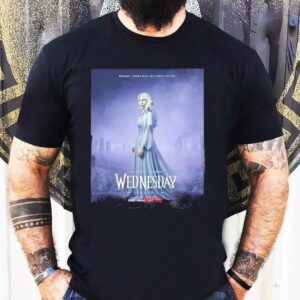 Lady Gaga Movie On Netflix On September 3 2025 Wednesday Season 2 Gothic Shirt