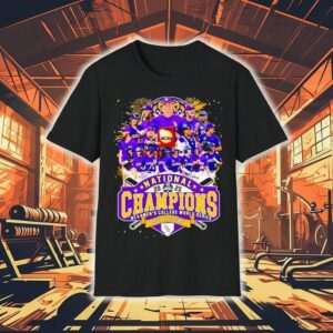 Lsu Tigers National Champions Ncaa Men’s College World Series Champions 2025 Shirt