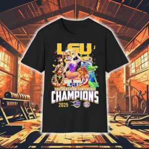 Lsu Tigers Southeastern Conference Champions 2025 Shirt