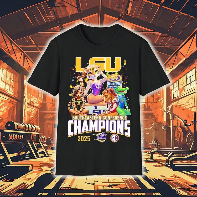 Lsu Tigers Southeastern Conference Champions 2025 Shirt Lsu Tigers Southeastern Conference Champions 2025 Shirt