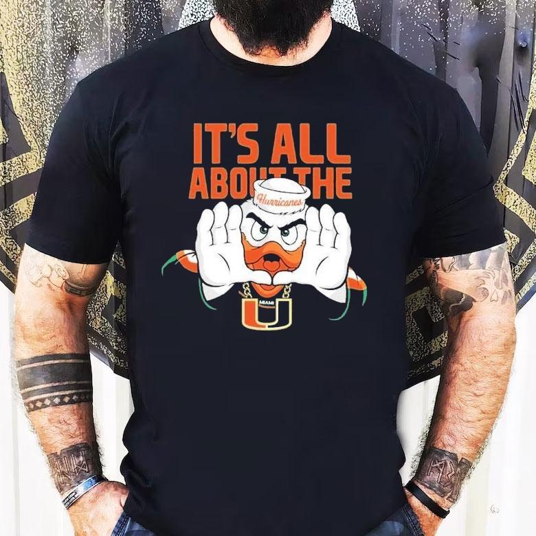 Miami Hurricanes It’s All About The Flogrown Rally Mascot Shirt Miami Hurricanes It’s All About The Flogrown Rally Mascot Shirt